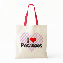 I Love Potatoes Canvas Bag