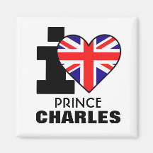 I Love Prince Charles Magnet