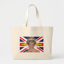I Love Princess Diana Bag