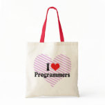 I Love Programmers bags