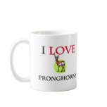I Love Pronghorns mugs