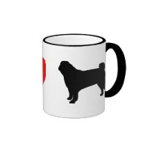 I Love Pugs Mugs