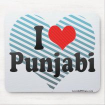 I Love Punjabi Mousepad