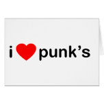 I Love Punks cards