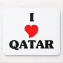 I Love Qatar mousepads