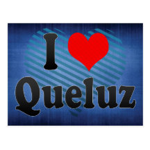 I Love Queluz, Portugal. Eu Amo Queluz, Portugal Postcards