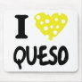 I love queso icon mousepad