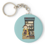 I Love Quilting Key Chain