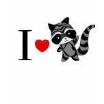 I love racoon T-shirt