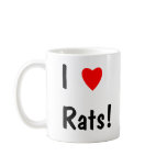I love rats! mug