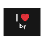 I love Ray postcards