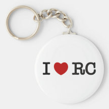 I Love RC Key Chains