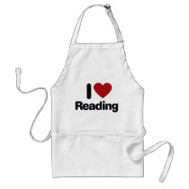 I Love reading Apron