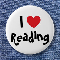 I Love Reading buttons