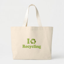 I Love recycling Bags