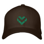 ♥ I love recycling ♥ embroidered hats