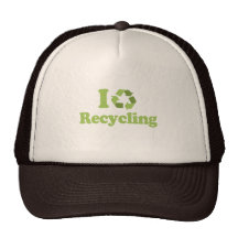 I LOVE RECYCLING MESH HAT