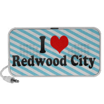 I Love Redwood City, United States Laptop Speakers