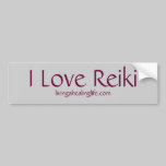 I Love Reiki bumper stickers
