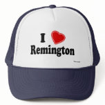 I Love Remington hats