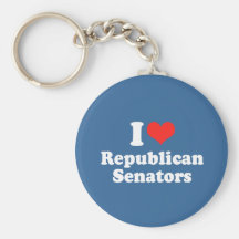 I LOVE REPUBLICAN SENATORS.png Keychains