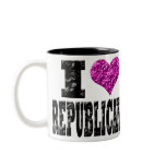 I Love Republicans Mug