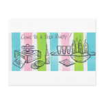 I Love Retro/Vintage Retro Teen Invite postcards