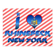 I love Rhinebeck, New York Postcards