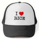 I Love Rice Hats