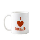 I love Rimbaud Coffee Mug