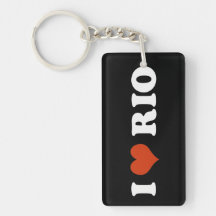 I Love Rio Acrylic Key Chains