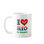 I Love Rio de Janeiro, Brazil The Wonderful City mugs