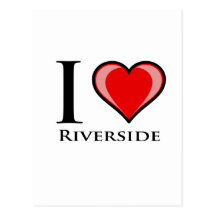 I Love Riverside Postcards