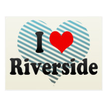 I Love Riverside, United States Post Cards