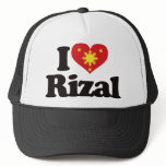 I Love Rizal hats