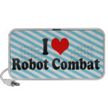 I love Robot Combat Notebook Speakers