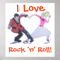 I Love Rock 'n' Roll Posters