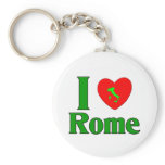 I Love Rome Italy keychains