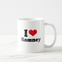 I LOVE ROMNEY MUG