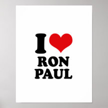 I LOVE RON PAUL POSTERS