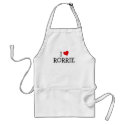 I Love Rorrie aprons