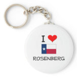 I Love Rosenberg Texas Key Chains