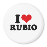 I LOVE RUBIO magnets