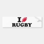I love Rugby Bumper Stickers