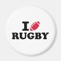 I love Rugby Magnet