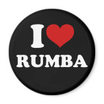 I Love Rumba magnets
