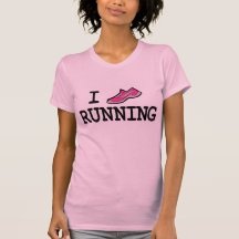 I Love Running Tshirt