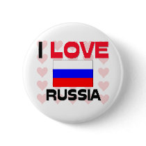 I Love Russia buttons