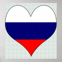 I Love Russia Poster