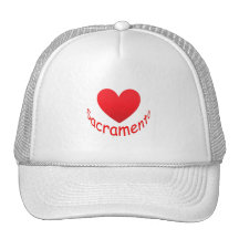 I Love Sacramento Trucker Hats